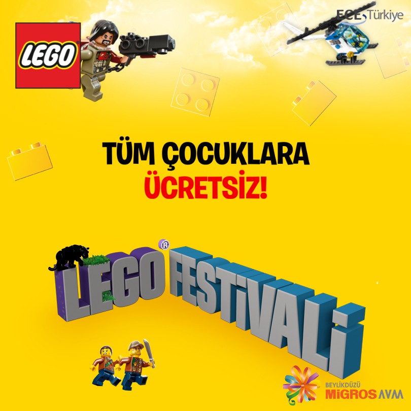 LEGO® Festivali Beylikdüzü Migros AVM'de!